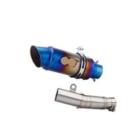 Tuyau D'échappement Sans Lacet Avec Lien Central 60mm Pour YZF Pour R6 Pour YZF-6R 2006-2023 d'échappement Tuyau(Color G)