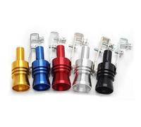 Tuyau D'échappement Sifflet Universel Pour Voiture Simulateur De Son Turbo Dispositif Remise En État Du Véhicule Silencieux Tuyau D'échappement Tubulure D'échappement(Red-S)
