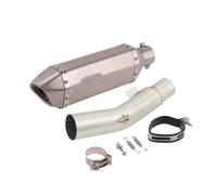 Tuyau d'échappement Silencieux D'échappement Central De 51 Mm pour Moto pour 400X 500X 510X EURO5 pour Simple pour Bras Oscillant 2019-2024