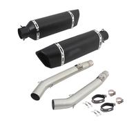 Tuyau d'échappement Silencieux D'échappement Central Gauche/Droit pour Moto pour V-Strom 1000 DL1000 pour Vstrom 2002-2013