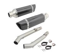Tuyau d'échappement Silencieux D'échappement Central Gauche/Droit pour Moto pour V-Strom 1000 DL1000 pour Vstrom 2002-2013