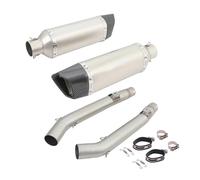 Tuyau d'échappement Silencieux D'échappement Central Gauche/Droit pour Moto pour V-Strom 1000 DL1000 pour Vstrom 2002-2013