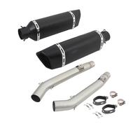 Tuyau d'échappement Silencieux D'échappement Central Gauche/Droit pour Moto pour V-Strom 1000 DL1000 pour Vstrom 2002-2013