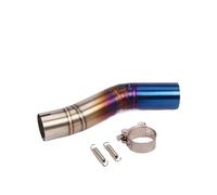 Tuyau D'échappement Silencieux D'échappement Central Moto Pour Suzuki GSXR 600 750 GSXR600 GSXR750 K6 K7 K8 GSR750 GSXR1000 K5 2016 L11 Moto Tuyau D'échappement(K8 K9 K10-Blue)
