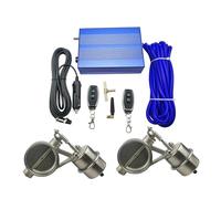 Tuyau D'échappement Système Tuyau D'échappement, Valve Commande Universelle, Amortisseurs, Dispositif Contrôle Sous Vide, Interrupteur Télécommande 51 63 76MM Voiture Silencieux(63MM KIT)