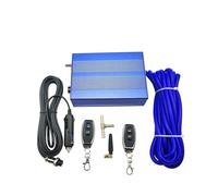 Tuyau D'échappement Système Tuyau D'échappement, Valve Commande Universelle, Amortisseurs, Dispositif Contrôle Sous Vide, Interrupteur Télécommande 51 63 76MM Voiture Silencieux(Controller Blue)