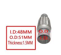 Tuyau D'échappement Tube D'échappement Universel Pour Voiture Connexion Flexible Télescopique Soufflet Tressé Connecteur Tuyau De Silencieux En Acier Inoxydable Soudé Double Extrémité Conseils(No slot