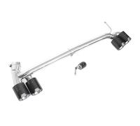 Tuyau d'Échappement Tuyau D'échappement Pour BMW Pour F30 F31 320i 318i 2013-2016 Mis À Niveau Pour MT Pour MP Pare-chocs 4 Sorties D'échappement Silencieux Embouts D'éChappement(Carbon B)