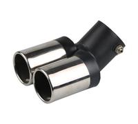 Tuyau D'échappement Un tuyau d'échappement sur deux Tuyau d'échappement Échappement général Cylindre d'échappement Silencieux à double tube tuyau d'échappement arrière(A Curved)