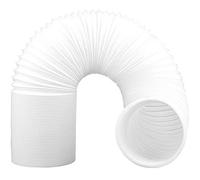 Tuyau d'échappement universel pour climatiseur, CestMall tuyau de ventilation flexible de 5,9 pouces de diamètre avec filetage anti-horaire pour climatiseur portable, tuyau de ventilation extensible