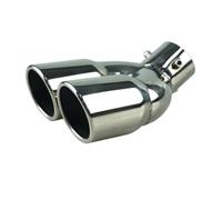 Tuyau D'échappement Voiture Compatible Avec Mitsubishi Pour Eclipse Cross 2018-2021 2022 2023 1 Pièces Tuyau D'échappement En Acier Inoxydable Silencieux Voiture Arrière Queue Gorge(1PCS-Style-C)