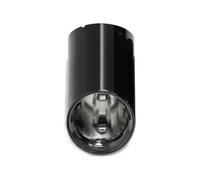 Tuyau d'échappement voiture Embout Du Silencieux Système D’échappement Du Tuyau Couvercle D’échappement Pour Série 3 G20 G21 320D 330i 320i 2019-2022 Série 3(Noir 1 pièce)