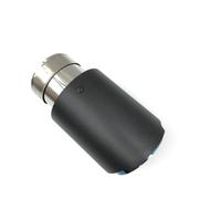 Tuyau D'échappement Voiture Embout Silencieux D'échappement Universel Carbone Voiture 1 Pièce Tuyau D'échappement Droit Acier Inoxydable Bleu Silencieux Multiple Embout D'échappement Voiture(63 IN 76