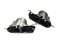 Tuyau D'échappement Voiture Modification Du Tuyau D'échappement M760 À Quatre Sorties Carrées Pour BMW Série 7 2016 2017 2018 2019 2020 2021 G11G12 Édition Sport 730/740/750(2016-2018 black)