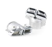 Tuyau D'éChappement Voiture pour Mercedes pour Benz 2014 2015 ML W166/ GL X166 1 Paire De Tuyau D'échappement De Voiture Embouts De Silencieux Gorge De Queue en Acier Inoxydable Embout Echappement