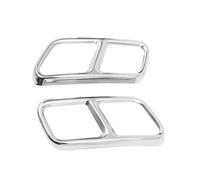 Tuyau d'échappement voiture Pour Mercedes Pour Benz GLK X204 CLS W218 2012-2017 Garniture De Cache De Tuyau D'échappement Arrière Cadre De Gorge Double