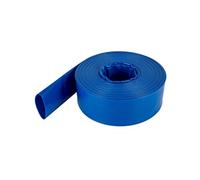 Tuyau décharge plat 51mm x 32m lavage contre-courant PVC collier serrage