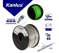 Tuyau d'éclairage LED 30M-gr 2W/m 29lm/m vert GIVRO 38585