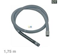 Tuyau D'Écoulement Droit 1,75M Indesit C00273284 Pour Lave-Vaisselle