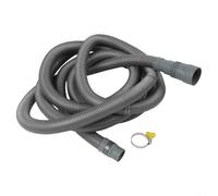 Tuyau d'égout pliable avec adaptateur réglable, tuyau d'évacuation extensible, pour eau grise et noire, solution de drainage flexible, pour camping (5 m)