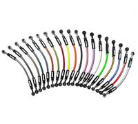 Tuyau d'embrayage Accossato en tresse régionautique pour Kawasaki VN1600 Meanstreak de 2004 à 2007 (CC 1600)