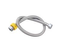 Tuyau D'entrée D'eau En Nylon Noir G1/2 ", Robinet De Chauffage, Raccord Toilette, Cuisine Salle Bains, Tous Les Tubes(B,60cm)