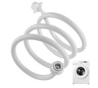 Tuyau d'entrée d'eau, ligne d'approvisionnement en PVC, connexion à l'épreuve d'éclatement, conception de la vanne de sécurité, tube durable flexible pour lavage de linge Machine à linge Dort