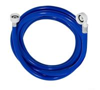 Tuyau d'entrée d'eau pour machine à laver, tuyau de remplissage à froid coudé à 90 degrés, PVC anti-éclatement, extra long 1,5/2,5/, bleu (1,5 m)