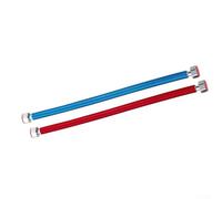 Tuyau d'entrée et de sortie pour chauffe-eau en acier inoxydable avec design ondulé et raccord NPT 1/2" (80 cm)