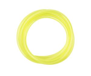 Tuyau d'essence 3 x 5mm Jaune pour Tronçonneuse, Débroussailleuse, Souffleur, Coupe-bordure - Durite 1m