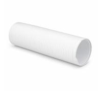 Tuyau d'Évacuation Climatisation Portable Gaine d'Extraction Flexible Conduit Extensible Universel en Plastique PP Armé Fil Acier pour Amélioration, Diamètre 130 mm, longueur 0.5 mètre