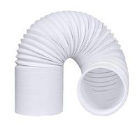 Tuyau d'évacuation d'air, diamètre : 130 mm, flexible, rallonge de 0,5/1/2/3 m, en polypropylène, pour climatisation, hotte aspirante, sèche-linge (0,5 m)