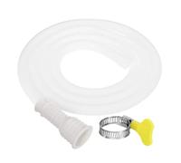 Tuyau d'évacuation de climatisation de 2 m, raccord 16-25 mm, tuyau d'arrivée d'eau for machine à laver, tube d'extension avec collier de serrage
