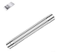 Tuyau d'évacuation de fumée flexible en acier inoxydable pour installations de chauffe-eau à gaz nécessitant un pliage personnalisé et un ajustement mural (8 cm)