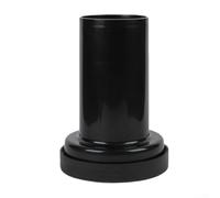 Tuyau d'évacuation de toilettes en ABS PP 185 mm pour réservoir mural dissimulé, tube de raccordement d'eaux usées noir avec joint, accessoire de plomberie facile à installer