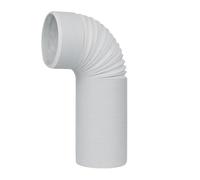 Tuyau d'évacuation d'eau AC pour grille d'aération de 5,1/15 cm de diamètre | Tuyau de vidange pour voiture, bureau, chambre, salon, espace commercial, garage, maison, intérieur, diamètre 130 mm