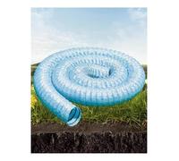 Tuyau d'évacuation d'eau Flexible perforé de 5 cm, en Tissu Non tissé, for l'extérieur, for Jardin, pelouse, terrasse ou Paysage(29.5ft)