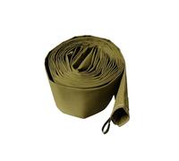 Tuyau d'évacuation d'eau plat, Tuyau de lavage à contre-courant décharge vidange plat en tissu for pompe filtre piscine 10-50 mètres(3in,15meter)