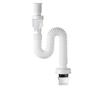 Tuyau d'évacuation d'égout universel extensible et flexible de 1-1/4 po anti-odeurs for évier de cuisine, 17-42 pouces(Deodorant type)