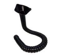 Tuyau d'évacuation des fumées de soudage, Bras de conduit articulé avec capot for extracteur d'air et laboratoire, POM, 2-2,9 pouces, 0,8-2,5 m(Dia 2.9in/7.5cm,L 8.2ft/2.5m)