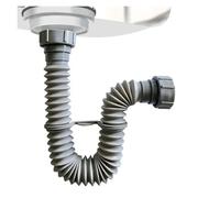 Tuyau d'évacuation extensible à simple ou double tête, flexible, for évier de cuisine, bac à légumes, raclette, tuyau d'évacuation for piscine, évier for lave-vaisselle