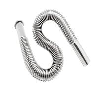 Tuyau d'évacuation flexible, connecteur extensible, tube de tuyau, piège en S, raccord de d'eau extensible pour égouttoir lavabo bain, toilettes, évier salle bains, connecteur