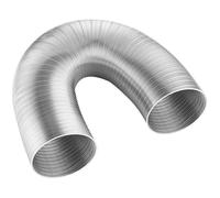 Tuyau d'évacuation flexible en aluminium, gaine de ventilation extensible pour hotte, ventilateur de salle de bain, sèche-linge et climatiseur(110mmx300cm/9.8ft)