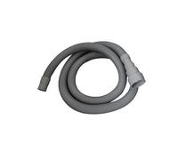 Tuyau d'évacuation flexible en plastique for lave-linge et lave-vaisselle, rallonge de tuyau d'arrivée d'eau, tuyau de vidange ondulé for lave-linge(2m)