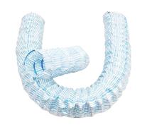 Tuyau d'évacuation flexible perforé, solution de drainage d'aménagement paysager extensible et perméable pour cour, trottoir, jardin, pelouse et terrasse