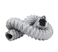 Tuyau D'évacuation Flexible Renforcé Pour Conduits De Ventilation | 100mm 200mm Gaine De Ventilation, Conduit D'Aération Pour Sèche-linge, Hotte, Climatisation(L 1m(3.3ft),Dia 200mm(7.87"))