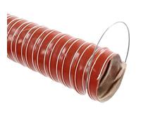 Tuyau d'évacuation flexible résistant à la chaleur pour ventilation des fumées industrielles