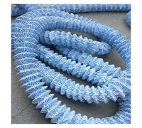 Tuyau d'évacuation français flexible perforé pour un drainage efficace de l'eau dans le jardin, la cour et l'aménagement paysager de la pelouse