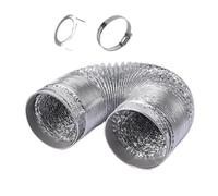 Tuyau d'évacuation pour sèche-linge 80/100/110/120/150/160/170/180/200mm Clamps Air Conditioning Hose For Fans(150mm*2m)