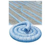 Tuyau d'évacuation souterrain infiltration souple, Tuyau d'évacuation perforé ondulé flexible 50 mm 1-20 m(29.5ft)